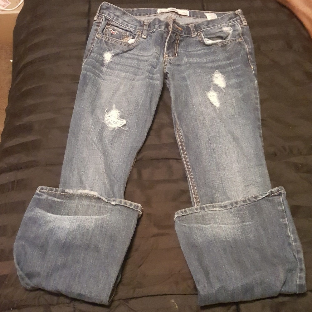 distressed Hollister jeans